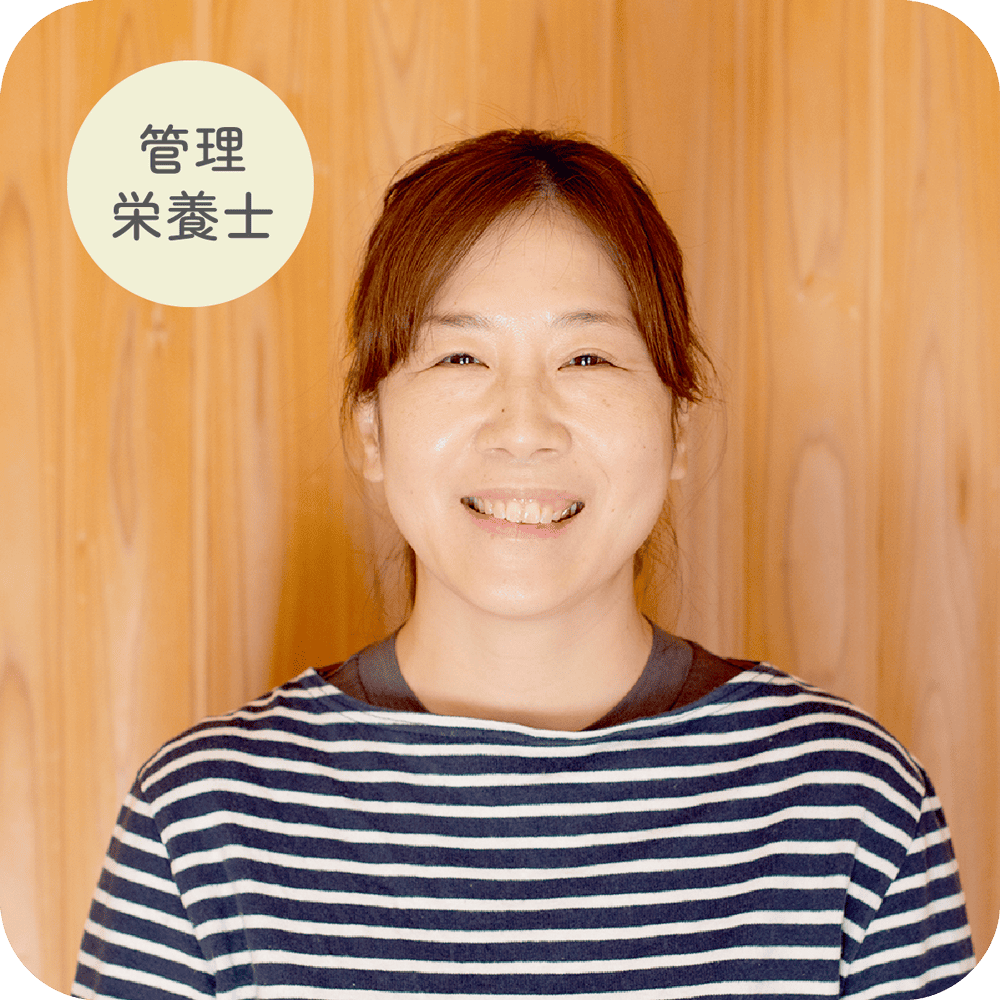 管理栄養士　小林 由美さん